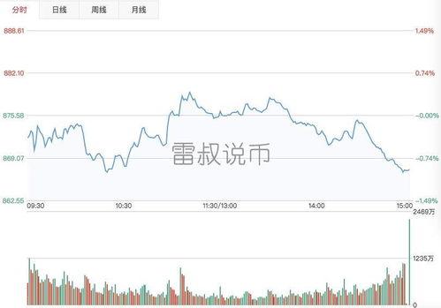 今日币瓜行情走势,多空交织，市场波动加剧